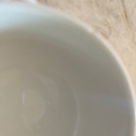 Villeroy & Boch white porcelain soup bowl double handles 4-1/4” - Picture 7 of 13